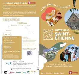 Programmation 2026 du Prieuré Saint-Etienne